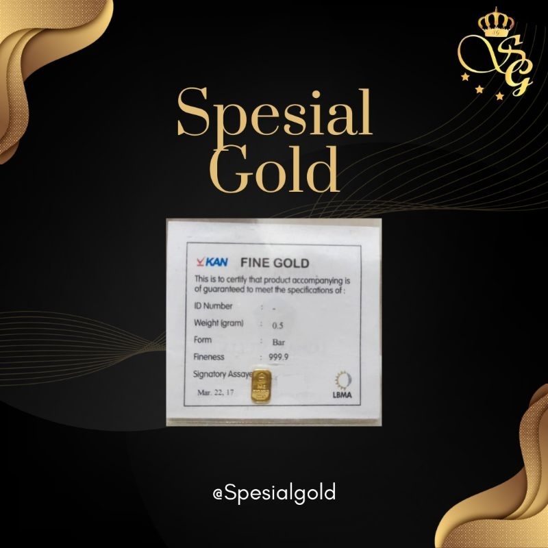 Logam mulia 0.5 Gram|AntamRETRO|AntamRM|UBS