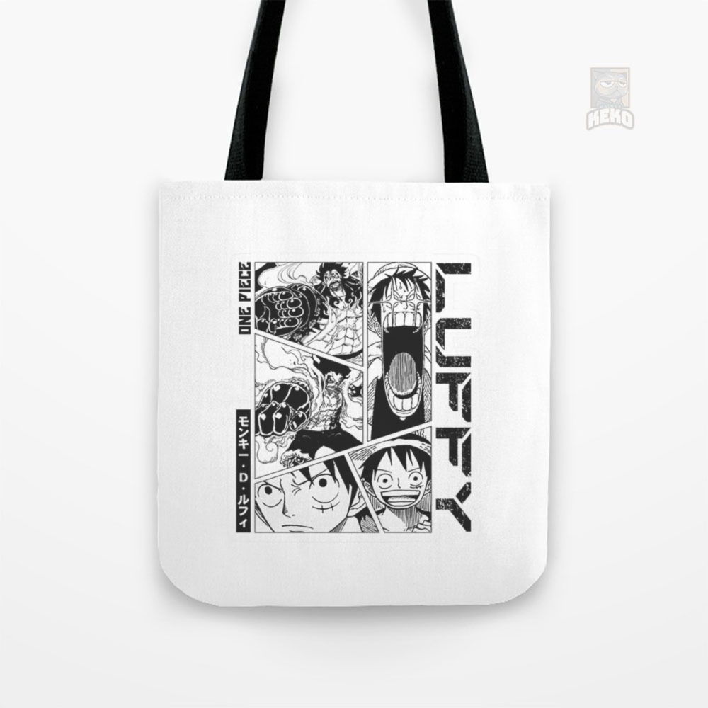 Tote Bag Kanvas Anime Monkey D Luffy  One Piece