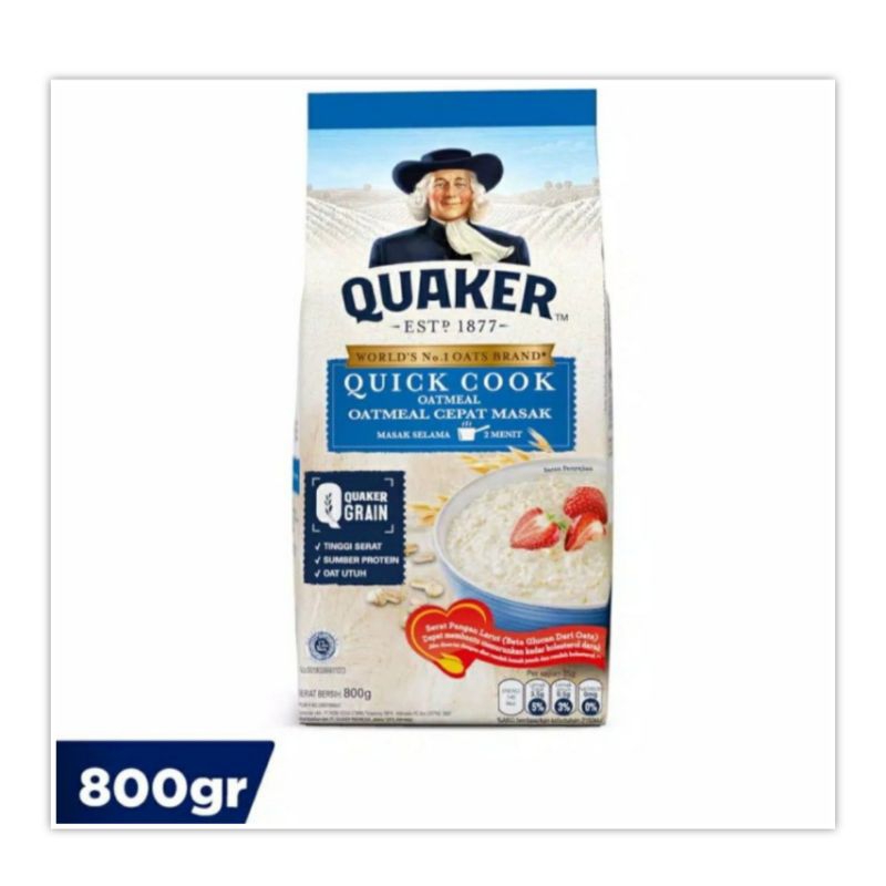 

Quaker Quick Cook 800 gr Oatmeal Cereal
