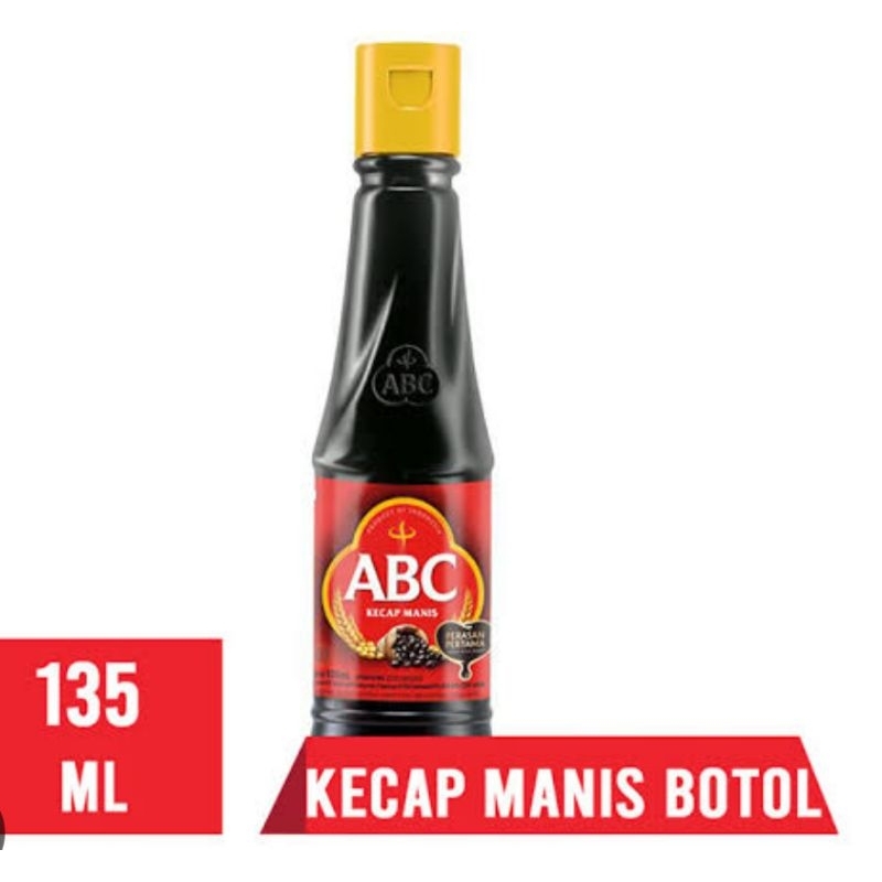 

1 pcs Kecap ABC Botol mini 135ml