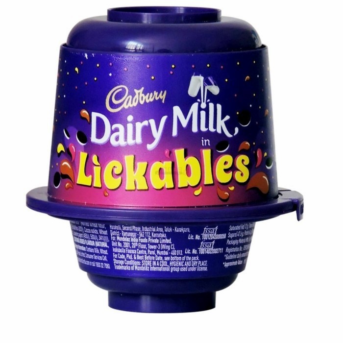 

Cadbury Dairy Milk in Lickables Free Toy / Snack Coklat + Mainan 20 gr