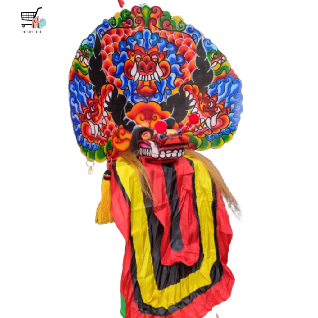 BANYAK DISKON ✔✔ BARONGAN CAPLOK KAYU CORET FULL SET LENGKAP / Barongan Dewasa Jumbo Plipit Romo / B