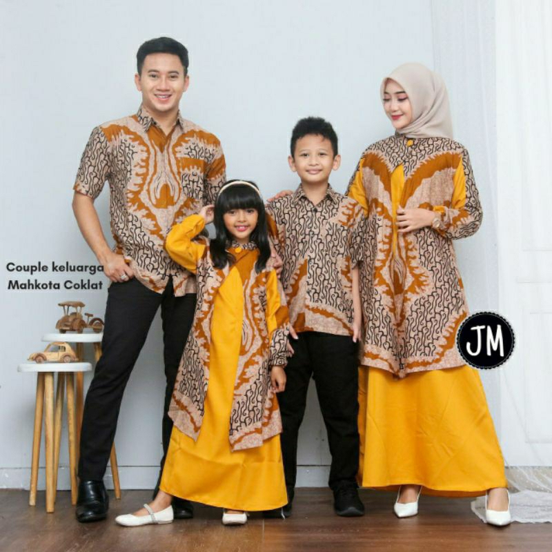 BATIK COUPLE KELUARGA KEKINIAN TERBARU / BATIK COUPLE CARDY MURAH / SARIMBIT BATIK / COUPLE KELUARGA