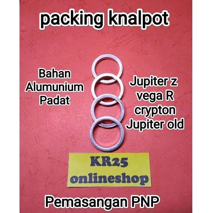 Paking Knalpot Asbes Knalpot Alumunium Jupiter Z Vega R