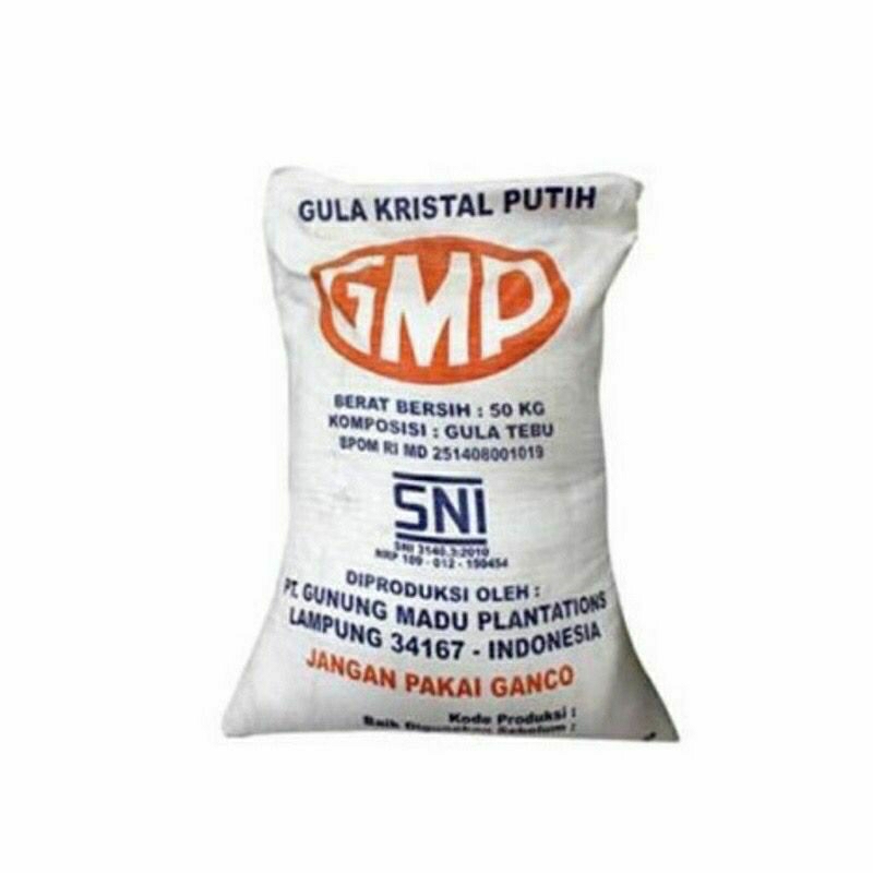 

Gula GMP 50 kg - Bisa Gojek Grab