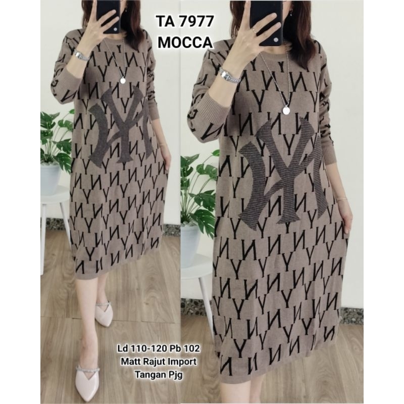 TA 7977# Long Tunik Rajut Bangkok NY 149