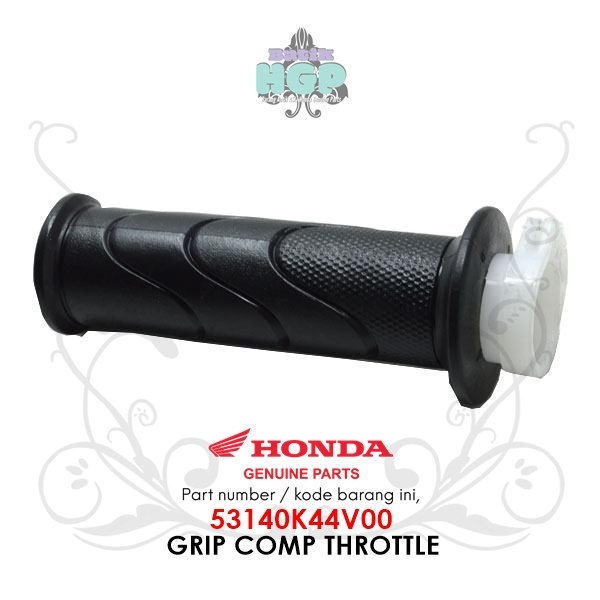 53140K44V00 - Hand Grip Beat ESP (Grip Comp Throttle) Original AHM Selongsong Gas