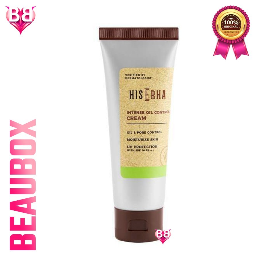 His Erha Intense Oil Control Cream - ORIGINAL BPOM
