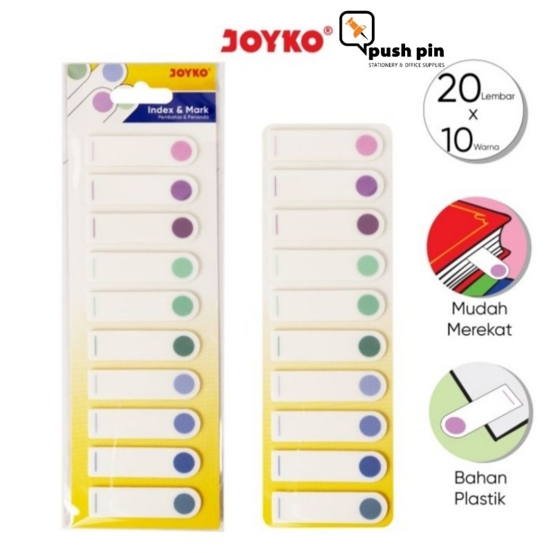 

Joyko Index Mark Penanda Pembatas IM-64 Plastik