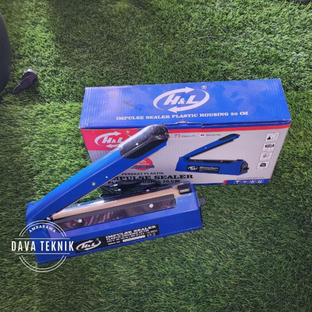 DVT | Alat Perekat Plastik H&L Impulse Sealer 20CM 30CM