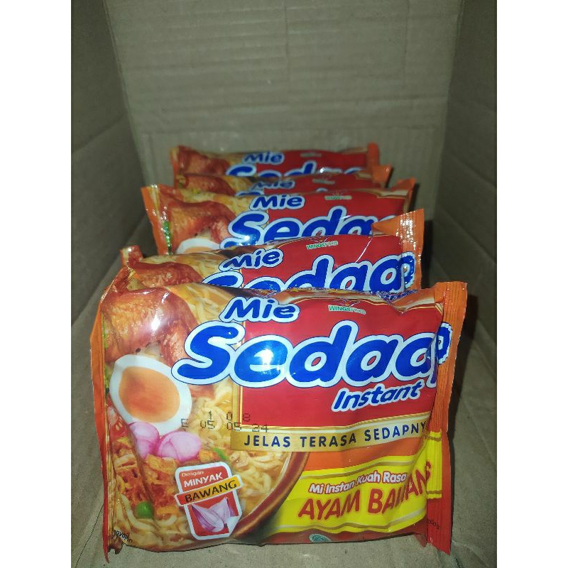 

PAKET MURAH 5 Pcs.LEBIH HEMAT.MIE SEDAAP INSTAN RASA AYAM BAWANG..5 PCS LEBIH HEMAT