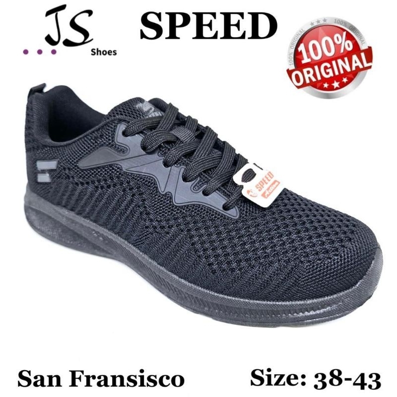 SPEED SAN FRANCISCO - SEPATU SEKOLAH TALI ANAK DEWASA MERK SPEED ORIGINAL