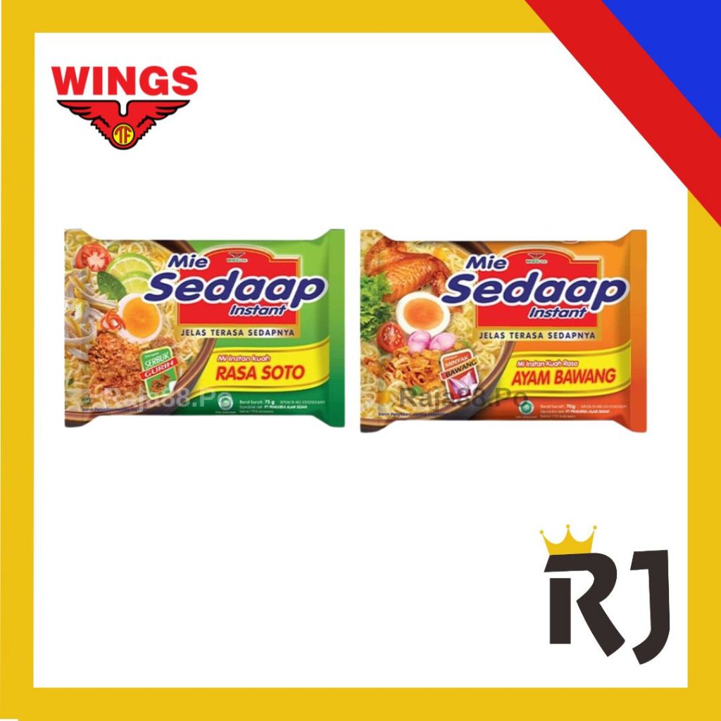 

Mie Sedap Kuah Rasa Soto dan Ayam Bawang