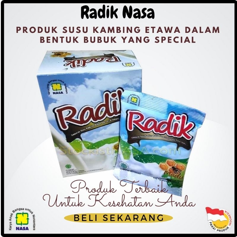 

Radik Susu Kambing Nasa Original