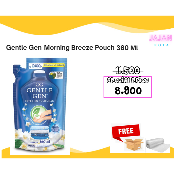 Gentle Gen Morning Breeze Pouch 360 ml