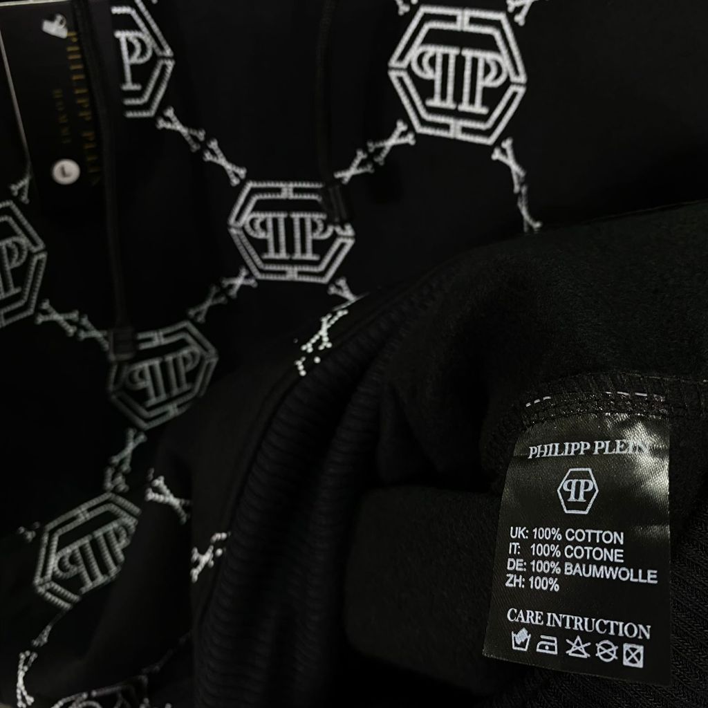 New Deals Jaket Hoodie Philipp Plein Fullprint Premium Fulltag