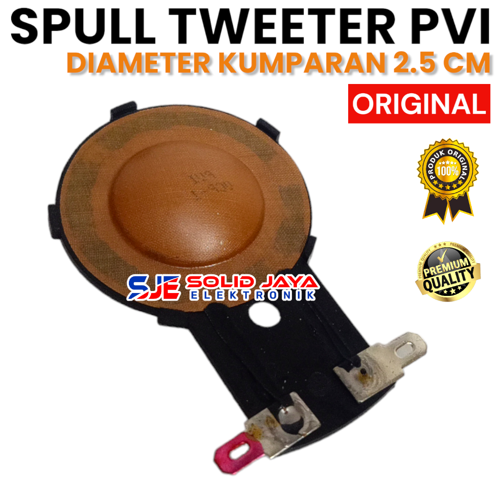 SPUL TWITER PVI 25MM 25 MM 2.5 CM DP1 D2 T25 D25 VCP1 VCP-1 DP-1 SEPUL SPULL FOR BMA BS TWITTER RECO
