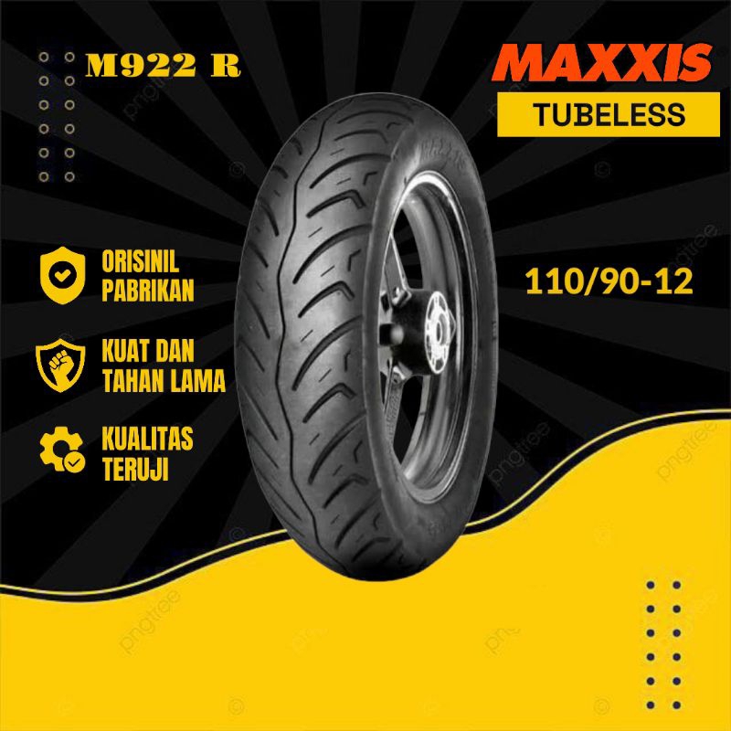 Ban Motor Maxxis Ring12 Tubeless untuk scoopy freego genio