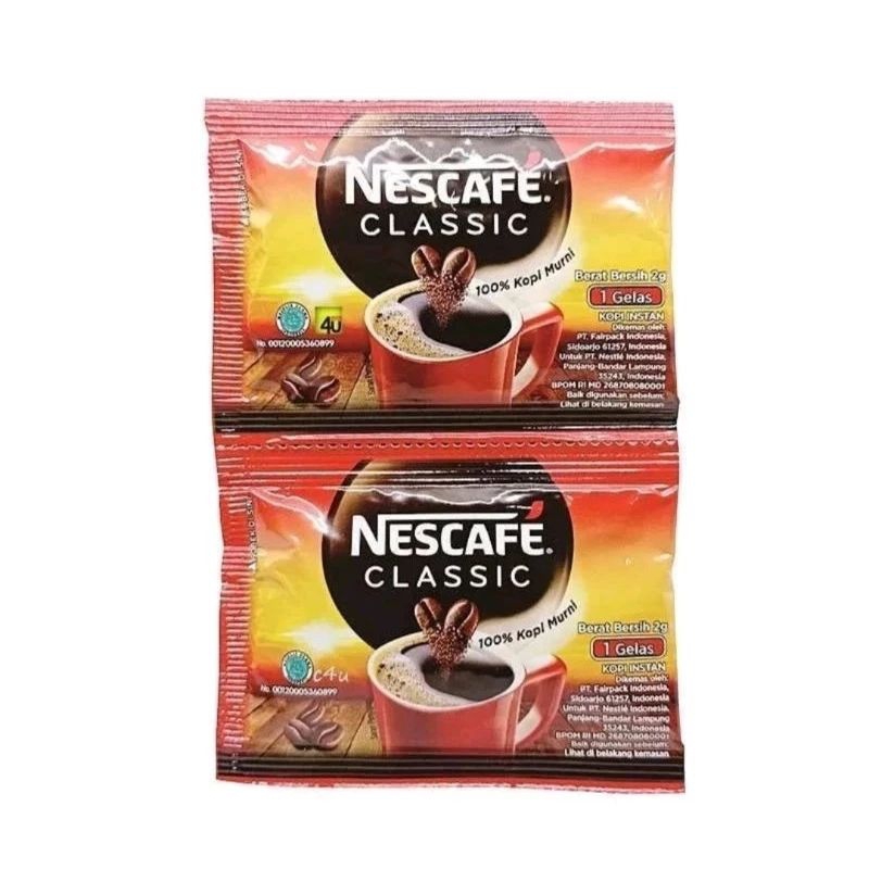 

Nescafe Classic 1 Renteng 10 Sachet