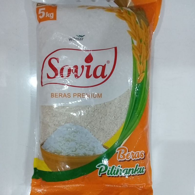 

Mahbubah - Sovia 5 Kg Beras Premium