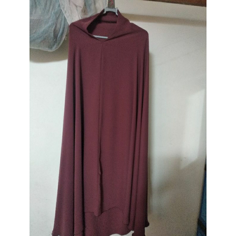 khimar non pet decorose kain mina anti uv