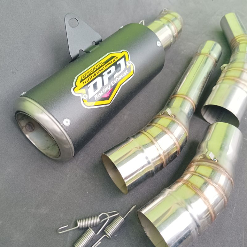 knalpot racing dpj ninja 250 cbr250 mt25 r25 ninja mono cbr mono cbr150 cb150r