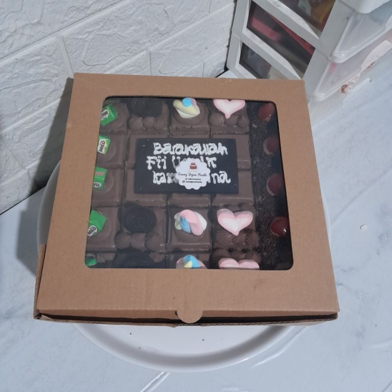 Bolu Potong Cokelat / Cake / Birthday cake / blackforest