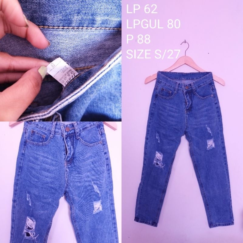 BKK import HW jeans ripped premium