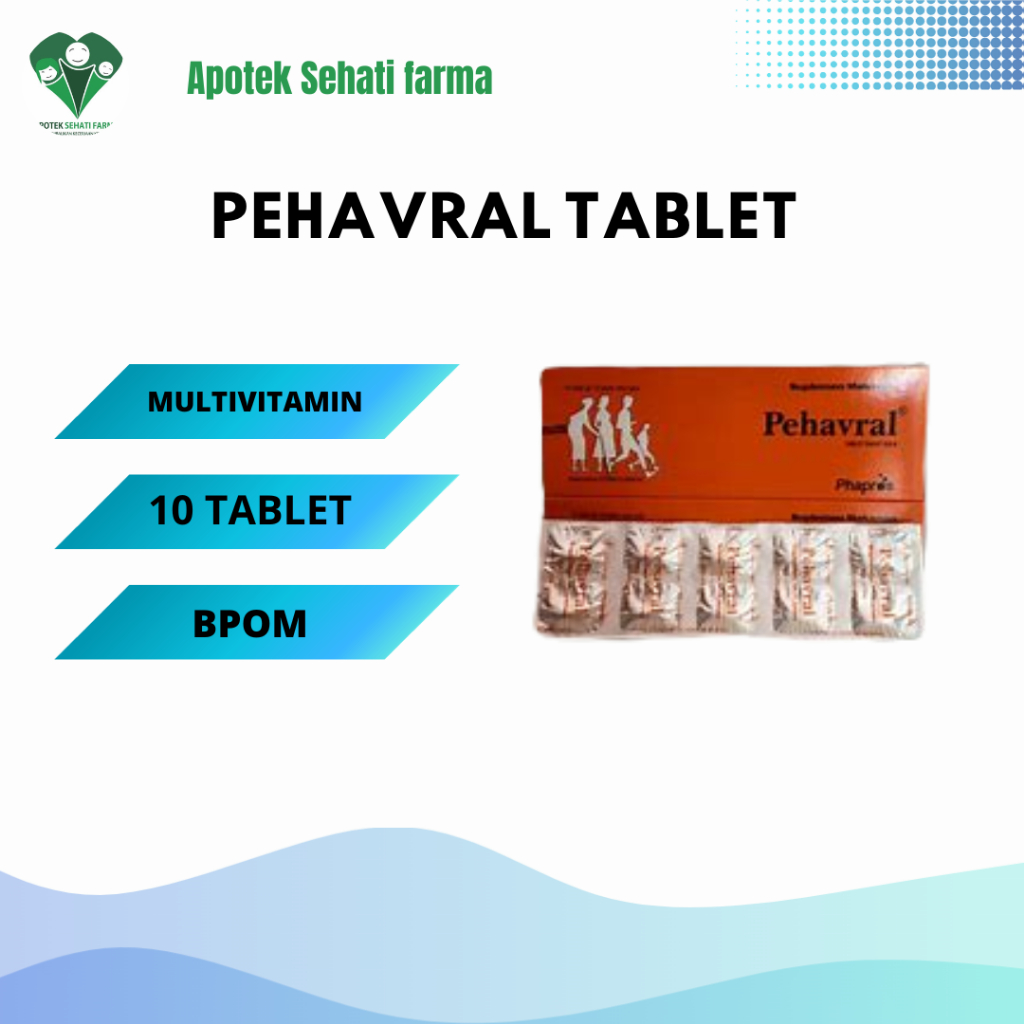 PEHAVRAL 10 TABLET MULTIVITAMIN