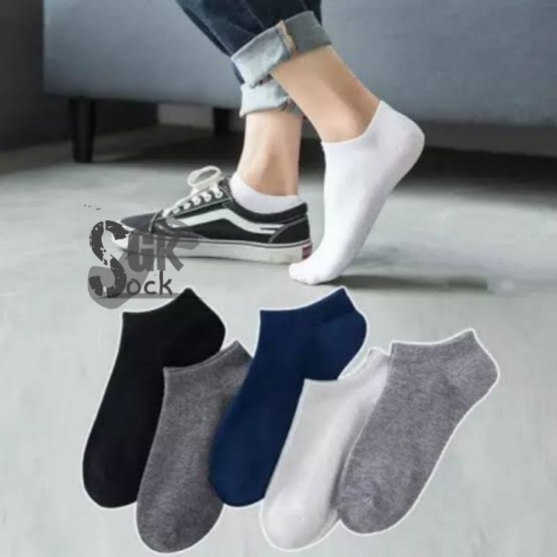 Kaos Kaki Ankle TEBAL Polos Pria dan Wanita / Kaos Kaki Ankle / Kaos Kaki Pendek