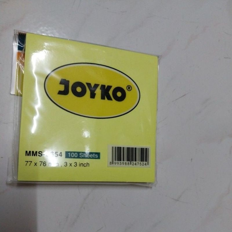 

joyco memo stick MMS-0654 isi 100 sheets