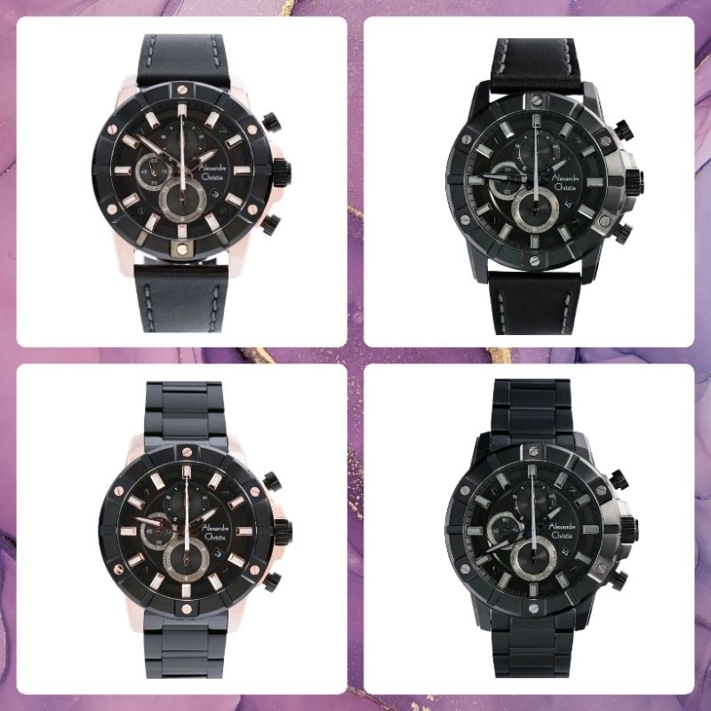 Jam Tangan Pria Alexandre Christie Ac 6609 / Ac6609 Original