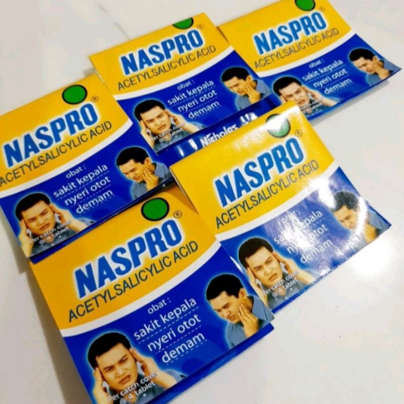 Naspro Obat Sakit Gigi / Pereda Demam