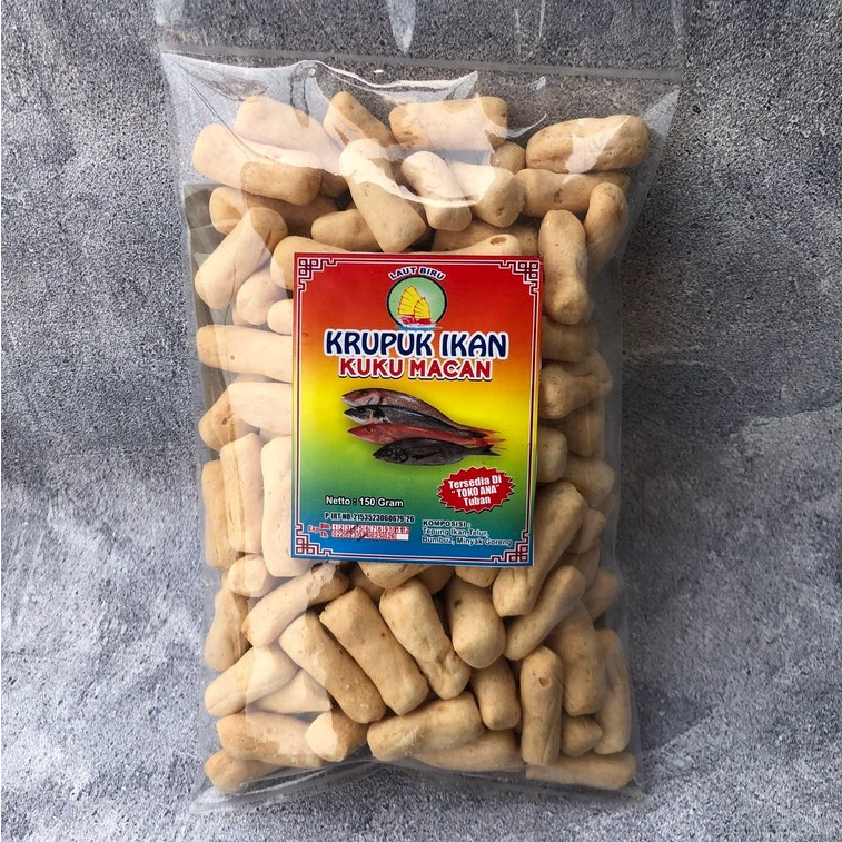 

Kerupuk Kuku Macan 150gr Matang