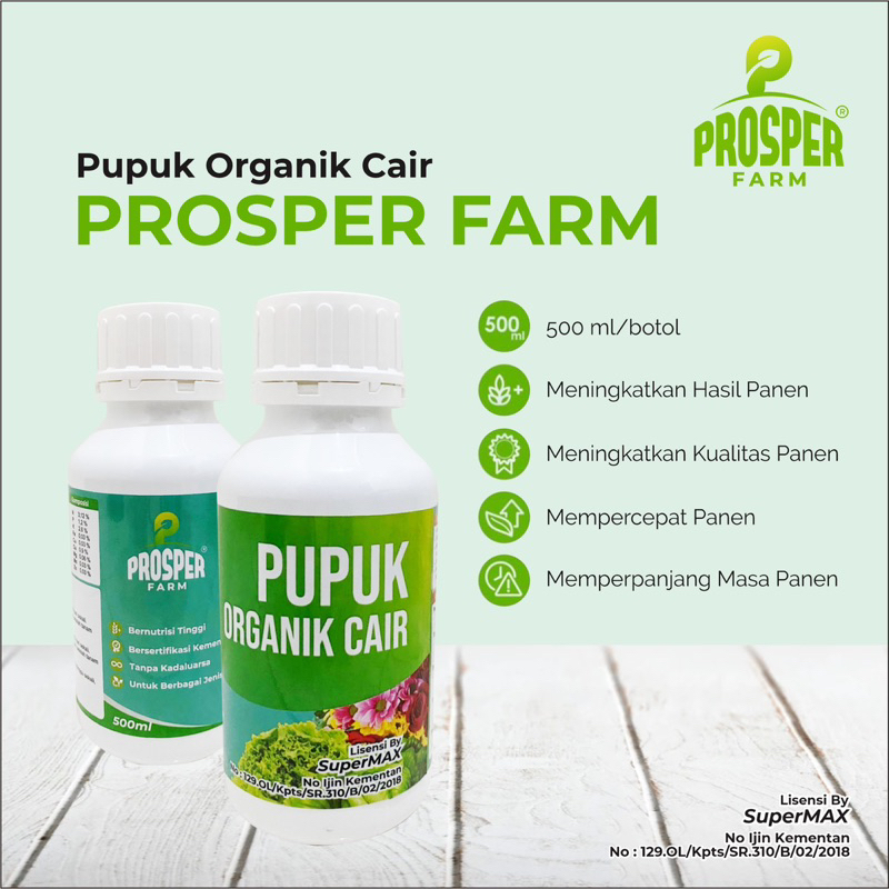 Pupuk Organik Cair by SuperMax 500 ml