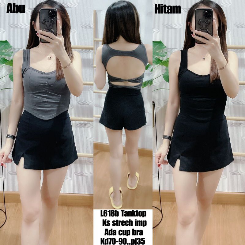 L618 Tanktop Ks strech imp