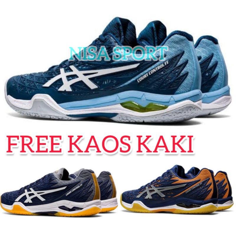 Sepatu Badminton Pria Wanita Court Control Ff Sepatu Bulutangkis Pria Sepatu Tenis Court Ff Sepatu W