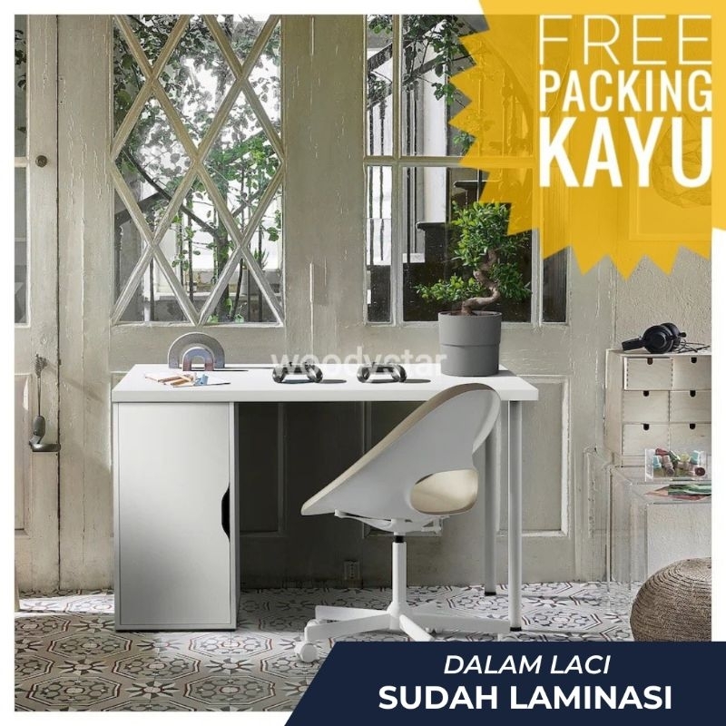 MK11 Meja kerja meja kantor meja gaming meja rias meja kosmetik minimalis murah berkualitas jepara b