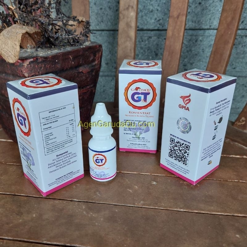 Teh Bunga Telang GT GarudaQu Original @ 3 botol