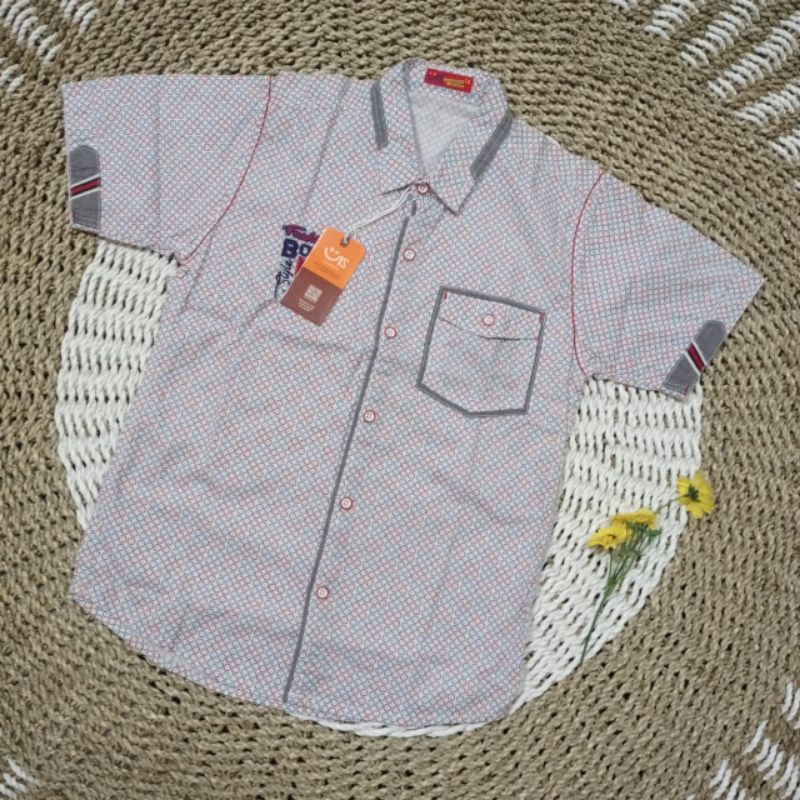 Kemeja anak UIS lengan pendek