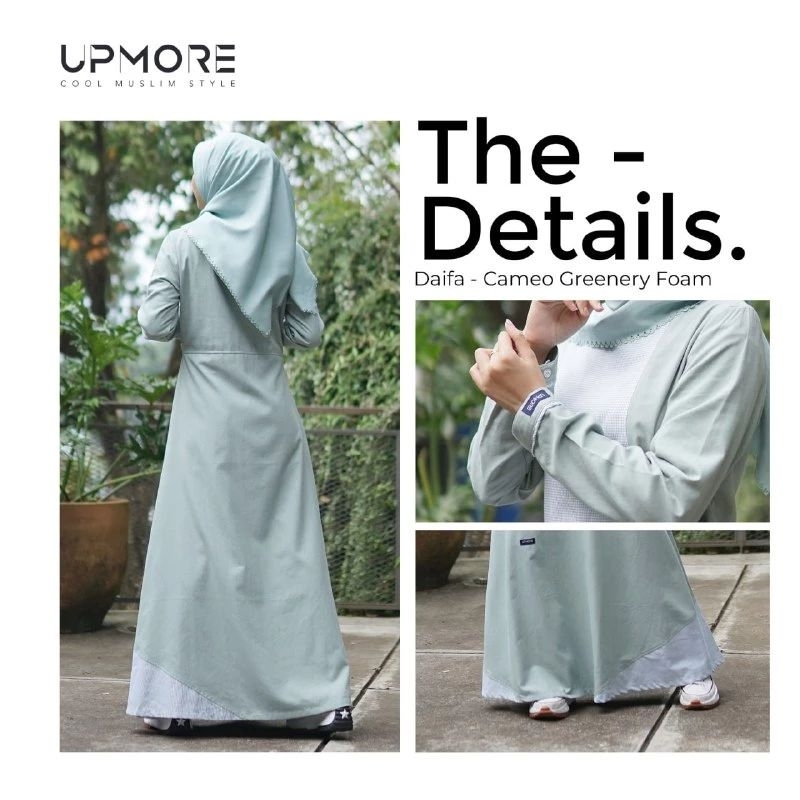 DAIFA DRESS ADEM KEKINIAN BY UPMORE DISKON HEBOH