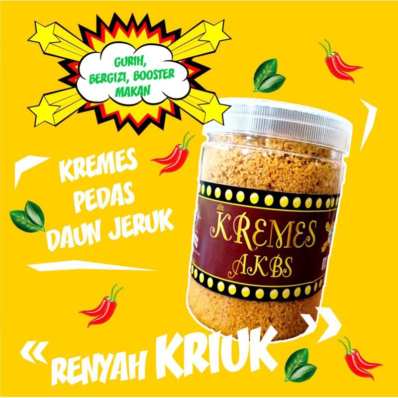 

Kremes Ayam Pedas Daun Jeruk