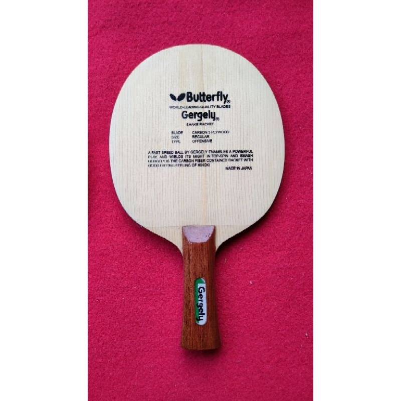 GERGELY KW BAT,BET PING PONG TENIS MEJA HINOKI