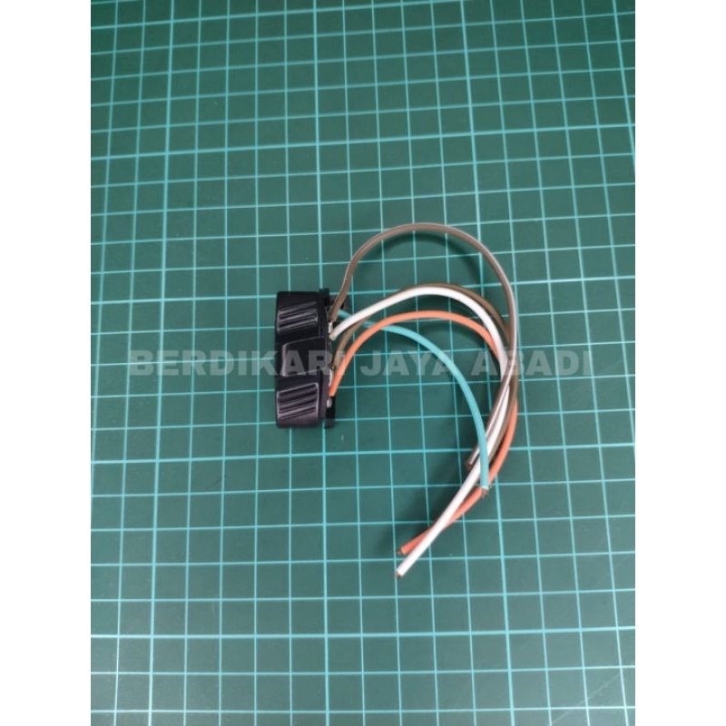 TOMBOL LAMPU SWITCH UNIT LIGHTING SAKLAR KNOP ON OFF SEPEDA MOTOR HONDA SUPRA SUPRA X SUZUKI SHOGUN 