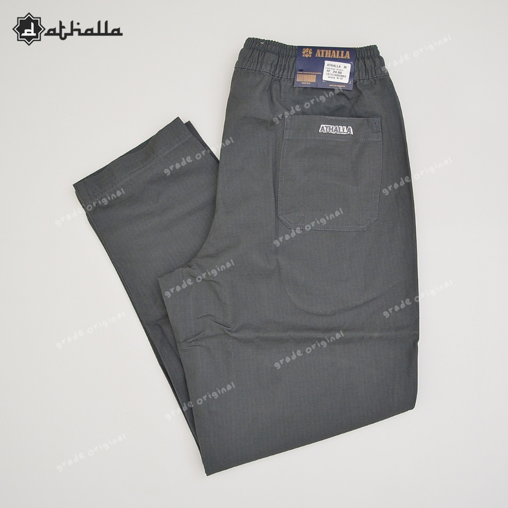 Celana Sirwal Pria Dewasa Sholat Muslim Panjang Jumbo Premium Cingkrang Kantor 7/8 Kerja Santai Pang