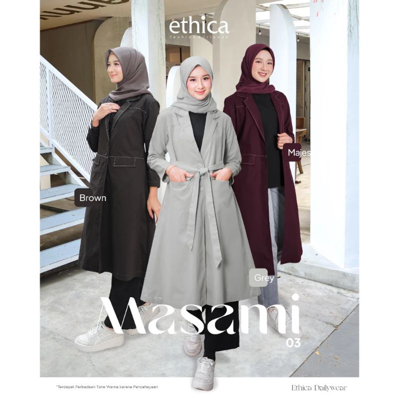 Ethica Masami 03 | Tunik Ethica | Atasan Ethica Terbaru | Tunik Kekinian | Tunik Premium | Atasan Et