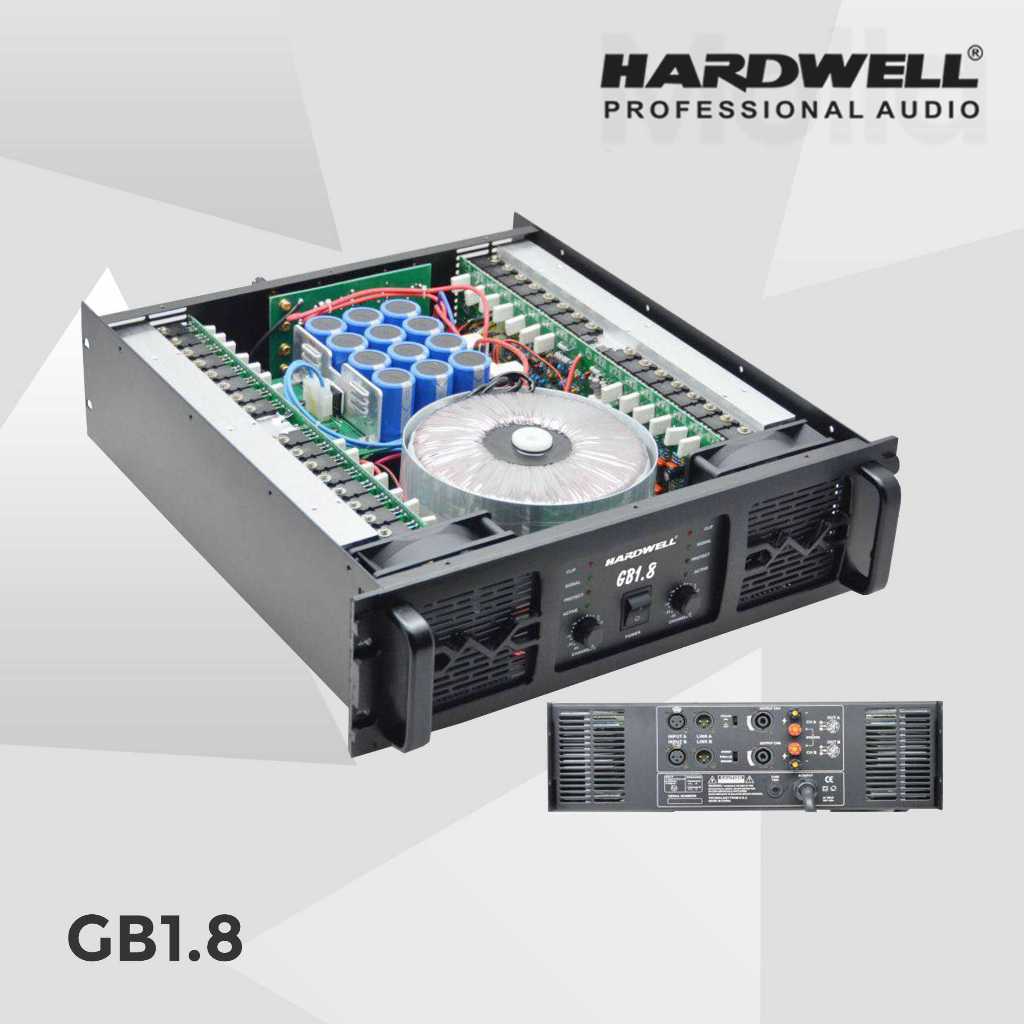 Power Amplifier Hardwell GB 1.8 Original / Hardwell GB 1.8
