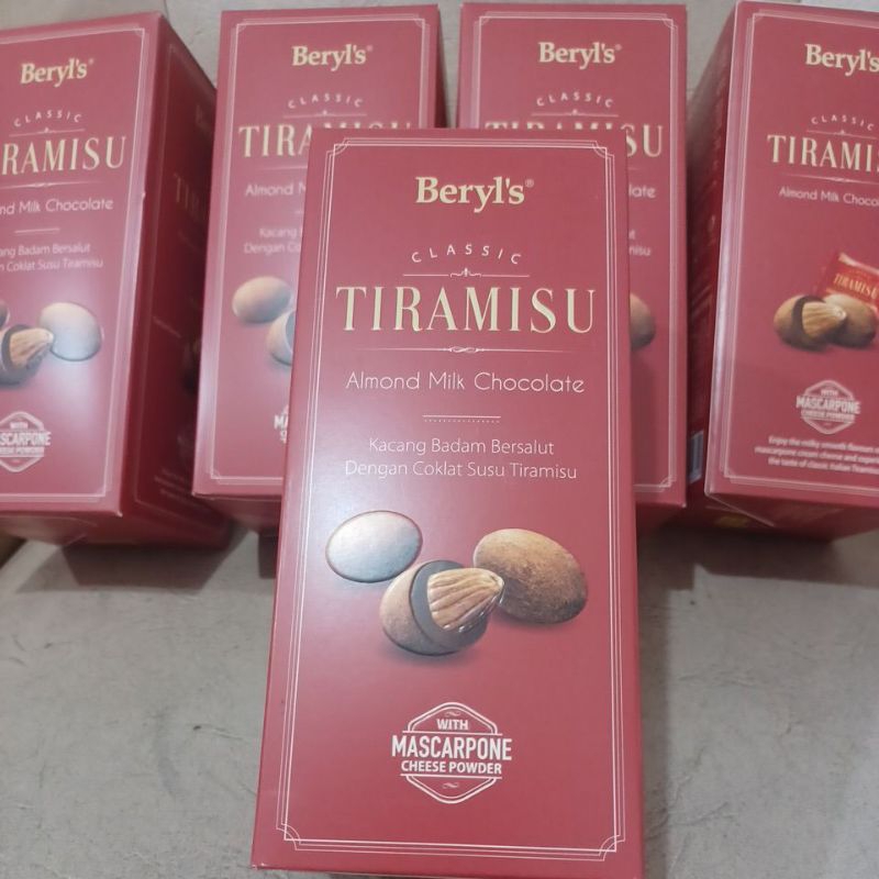 

Beryls / Beryl's Tiramisu Almond Milk Chocolate 180 gr