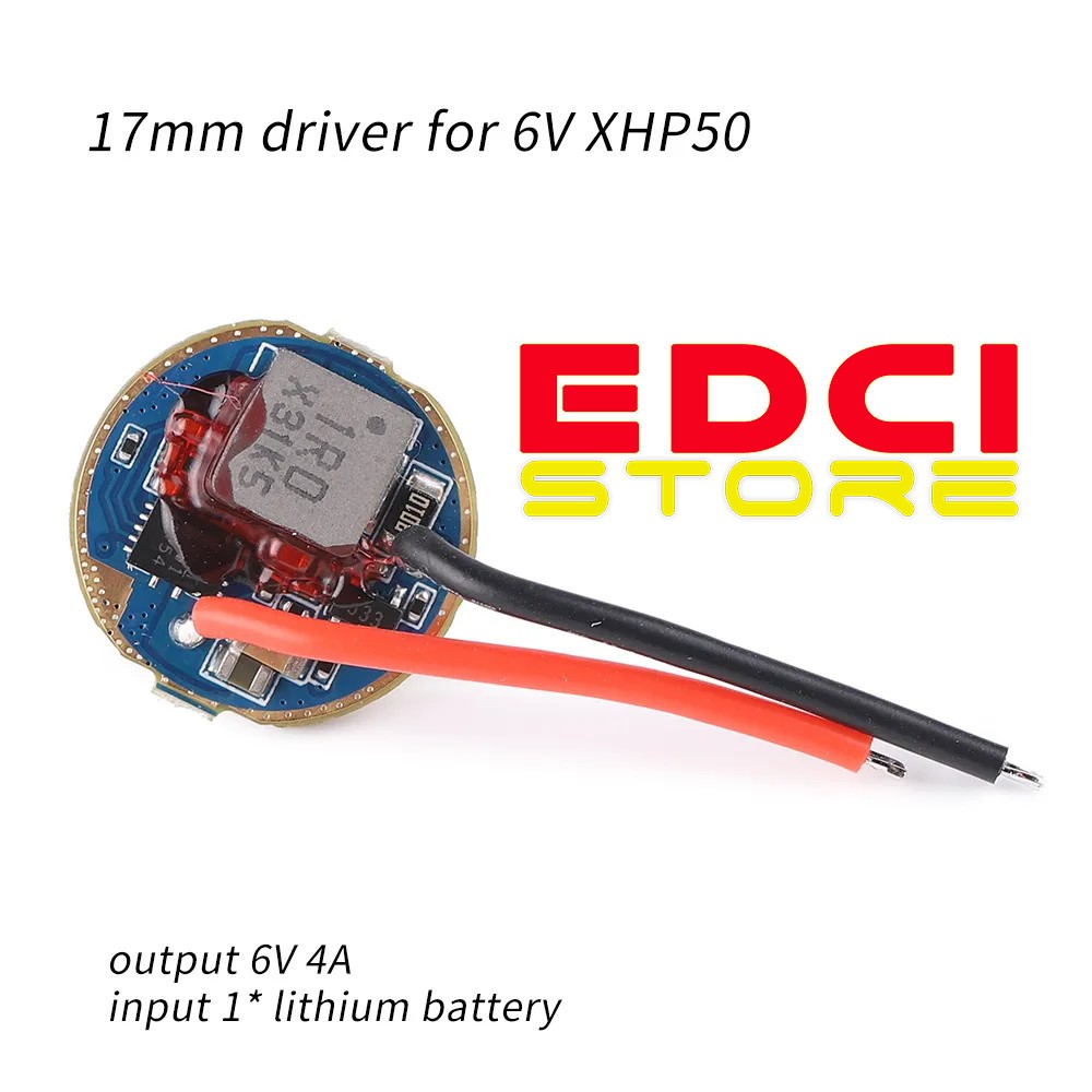 Driver Convoy 6V 4A Untuk XHP50.3 XHP50.2, 12 Group, 17mm