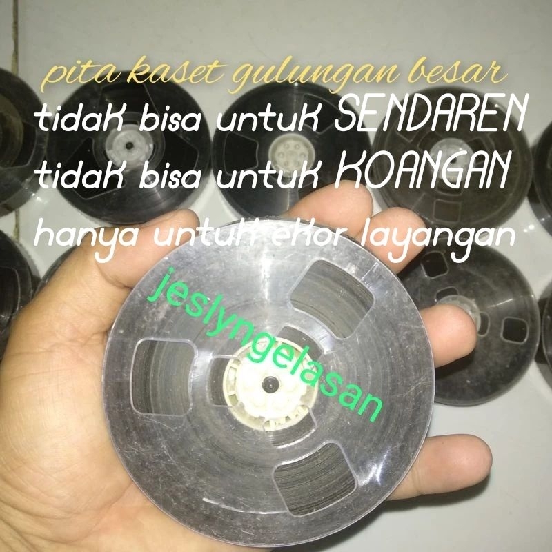 pita kaset/rambuk/ekor layangan(tidak bisa untuk koang)